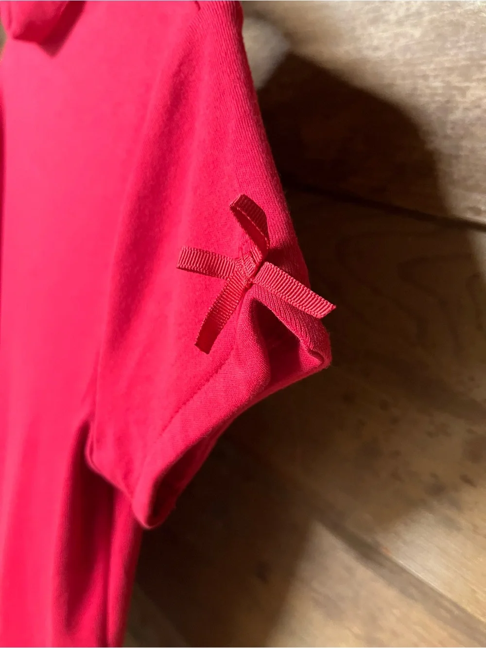 Izod Bright Red Girls' Short Sleeve Polo